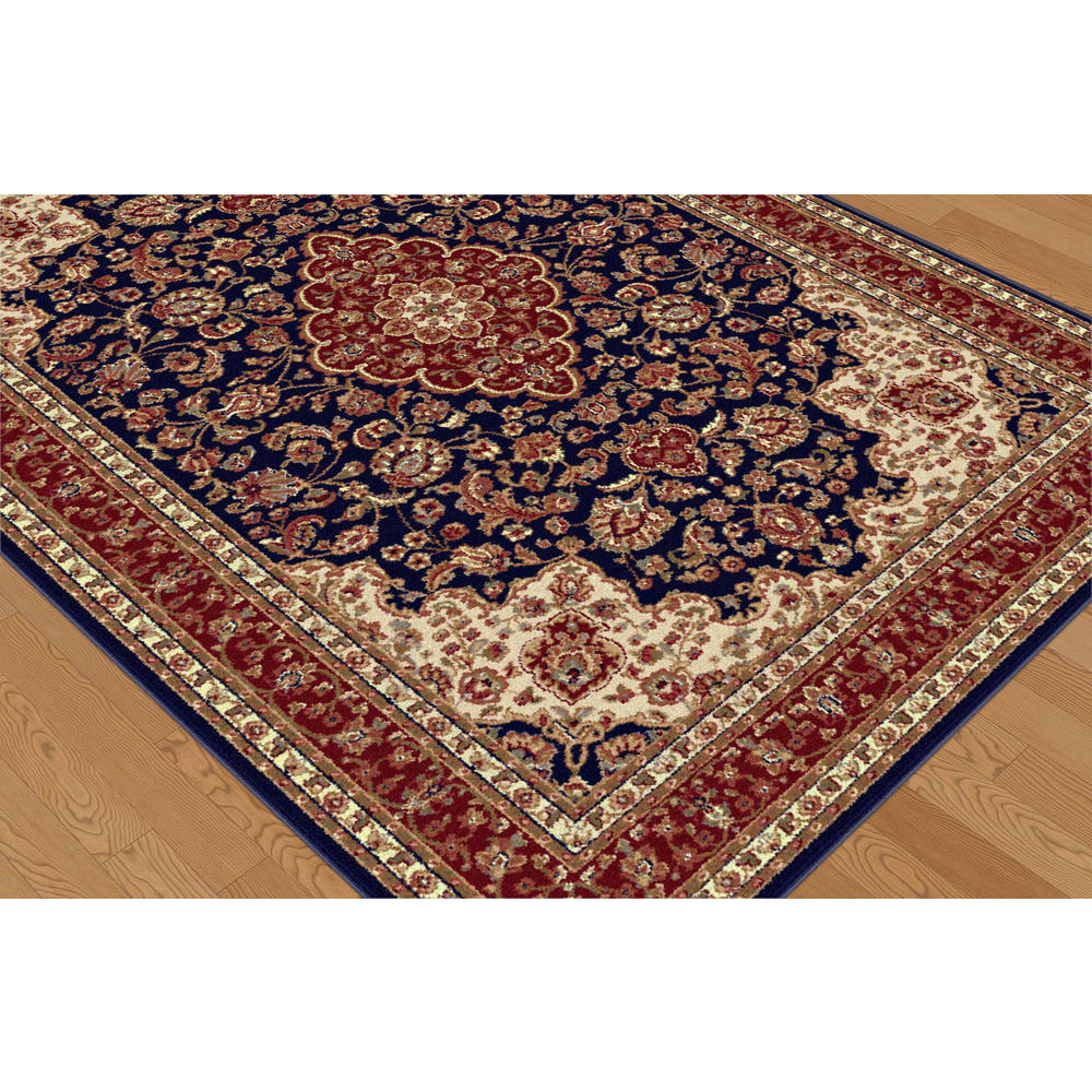 Sensation Kirsten 5 ft. 3 in. x 7 ft. 3 in. Oval Traditional Area Rug