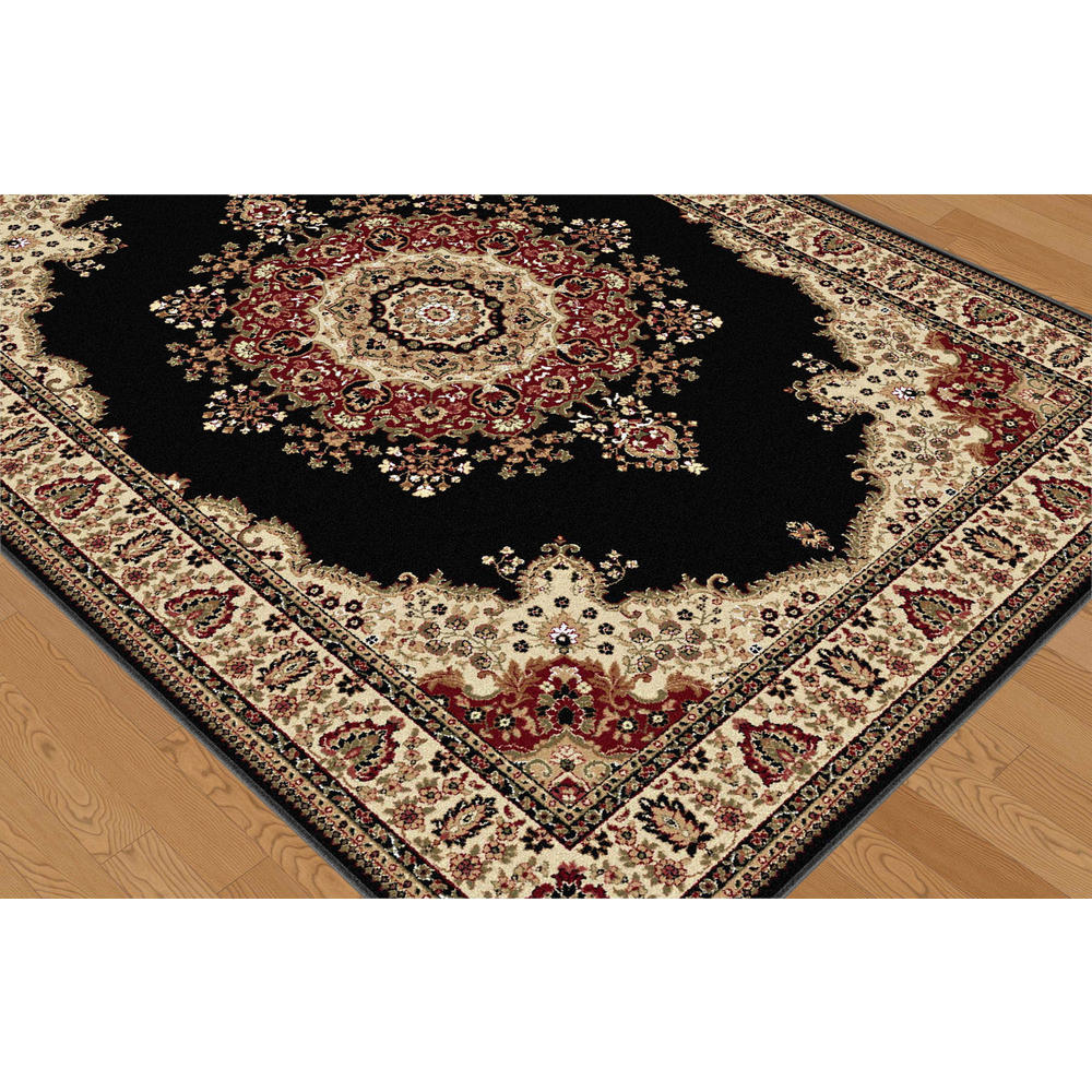 Sensation Fiona 6 ft. 7 in. x 9 ft. 6 in. Traditional Area Rug