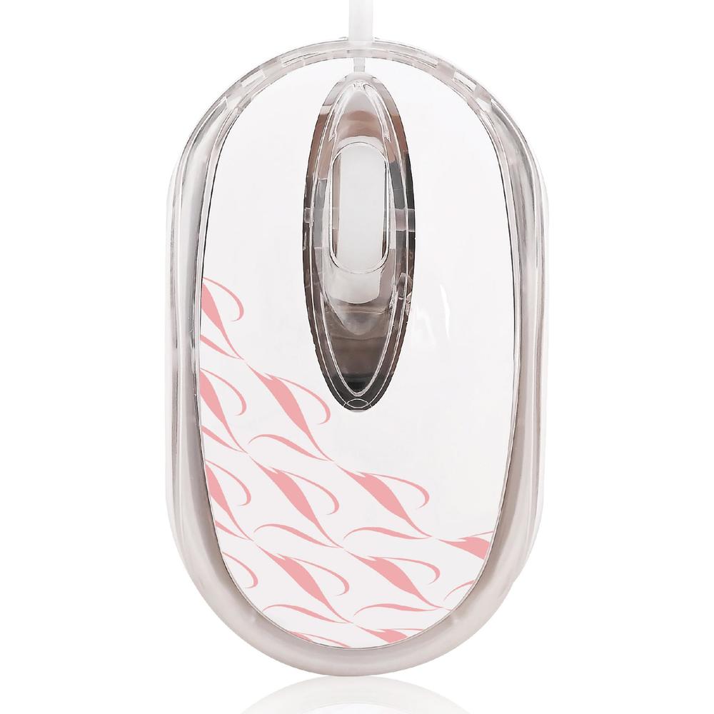 FILEMATE 3FMNM1810UPK-R Imagine Series M1810 USB Mini Mouse - Light Pink Angel Tulip