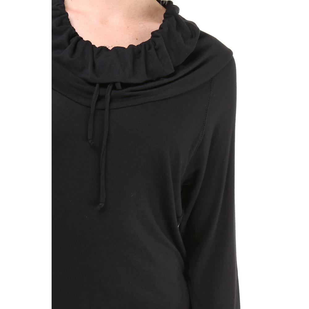 24&#47;7 Comfort Apparel Women's Raglan Sleeve Oversized Tunic Top