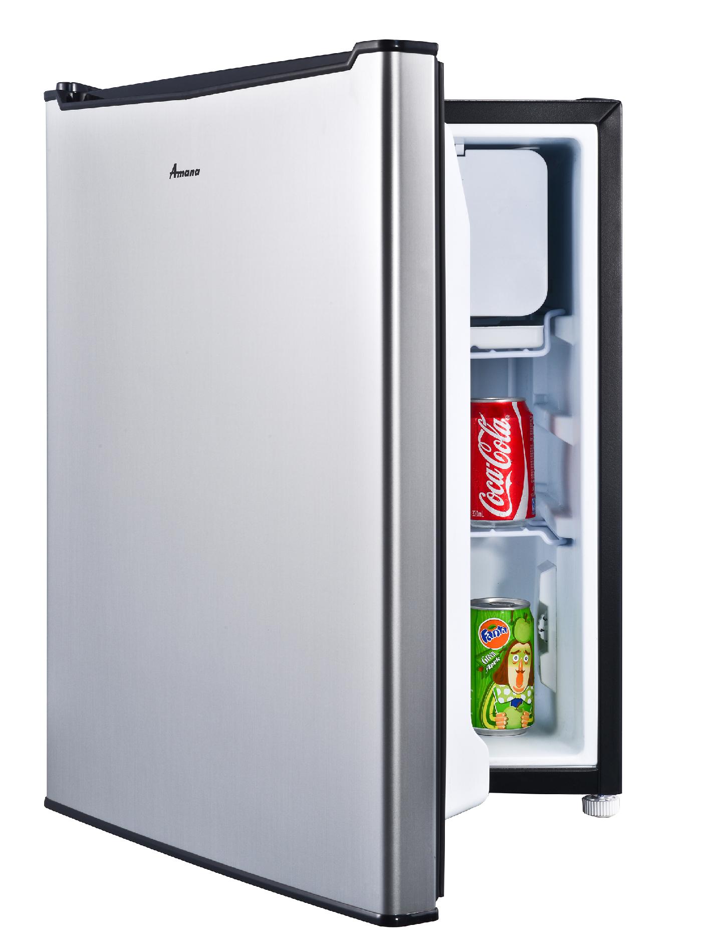 2.7 cu. ft. Compact Refrigerator - Faux Stainless