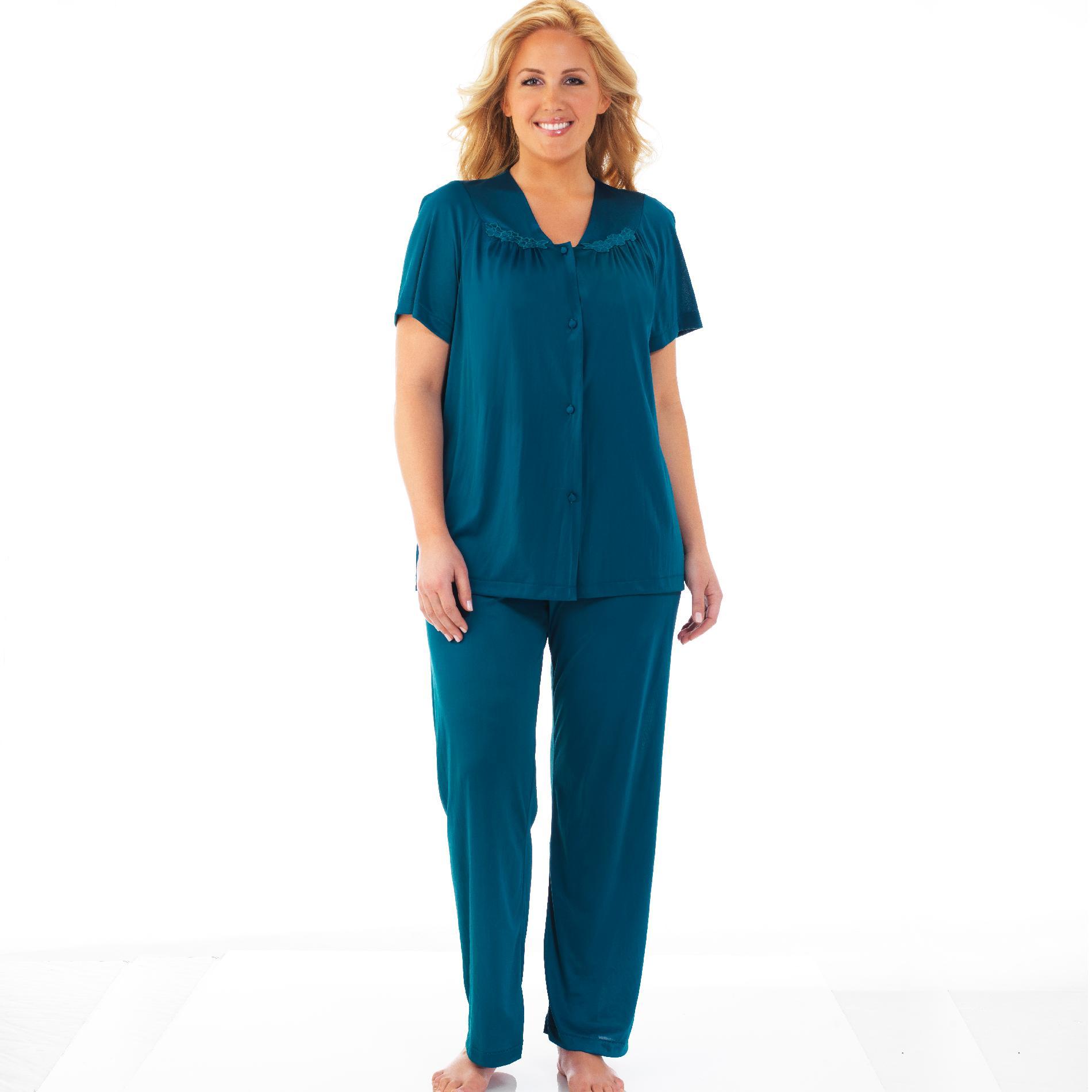 UPC 083623084572 product image for Women's Vanity Fair Colortura Short Sleeve Pajama Set | upcitemdb.com