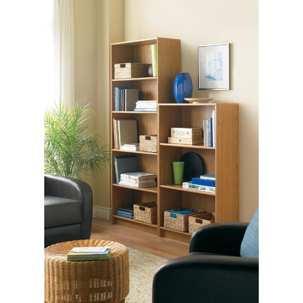 3-Shelf Bookcase in Oak