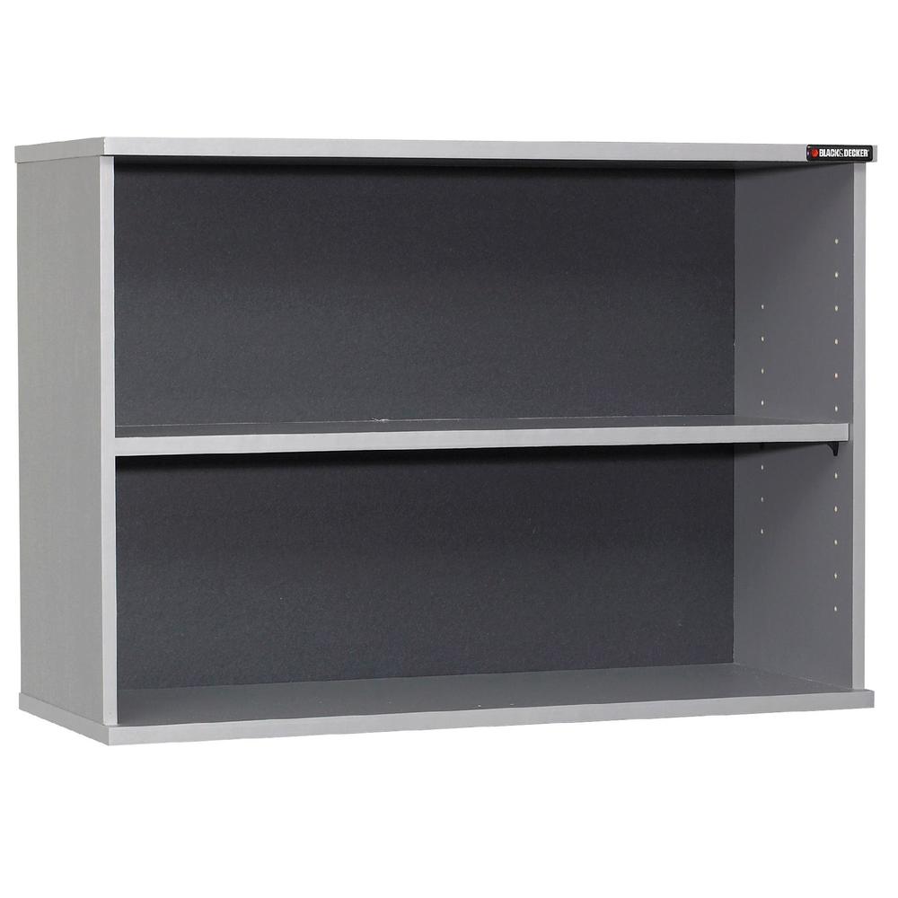 Open Shelf Wall Cabinet in Greyside