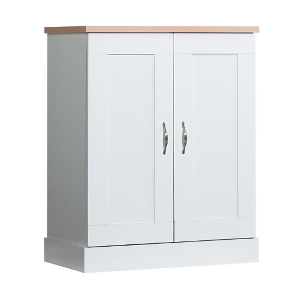 Kitchen Base Pantry with Pull Out Drawers in White