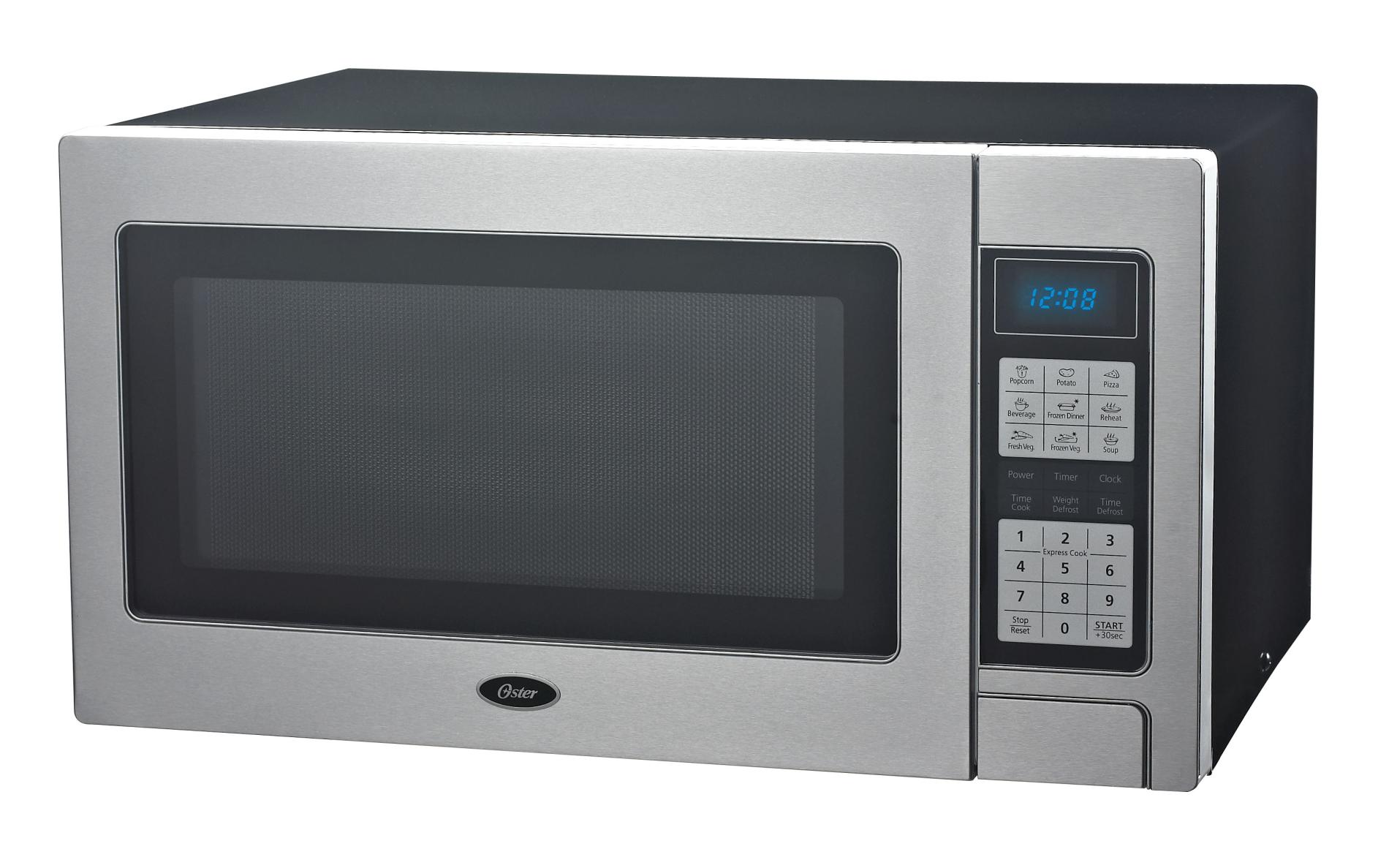 Oster OGZD1102 Stainless Steel 1000 Watt Microwave Oven 1000 Watt Microwave Stainless Steel