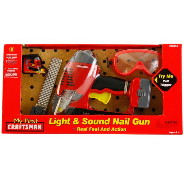 My First Craftsman Nail Gun - Toys & Games - Pretend Play & Dress Up