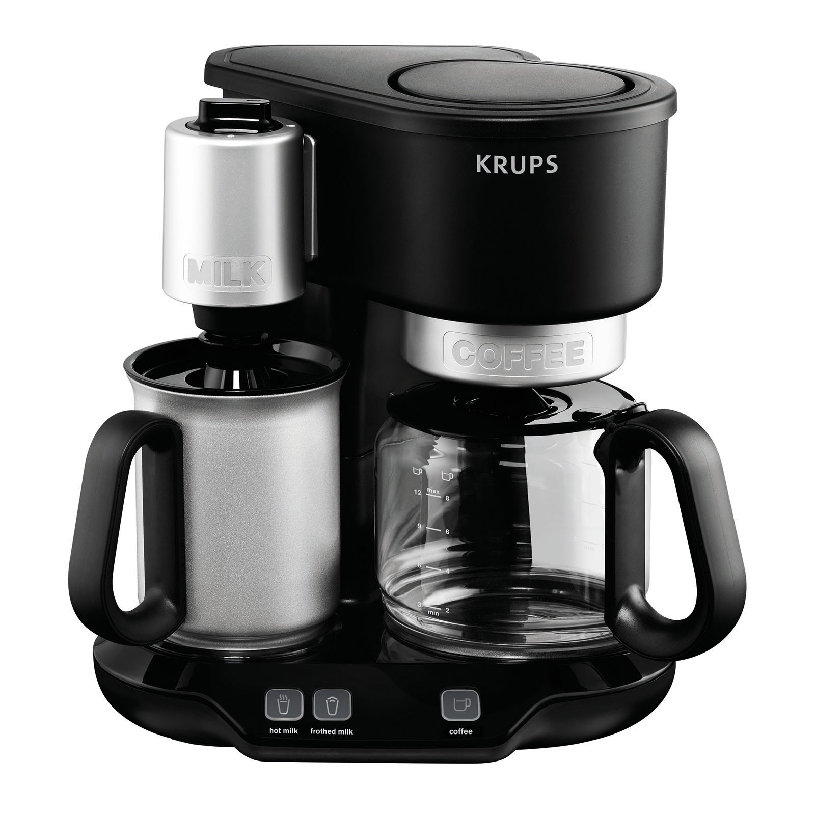KRUPS KM310850 Latteccino Coffee Maker with Milk Frother