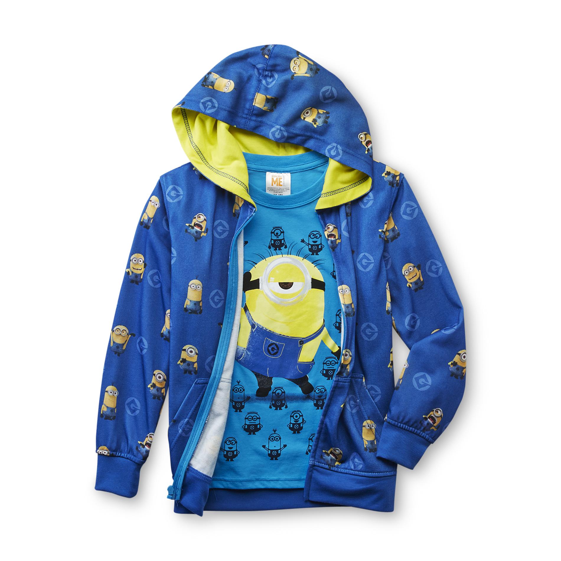 Despicable Me Boy's TShirt & Hoodie Jacket Minion Shop Your Way