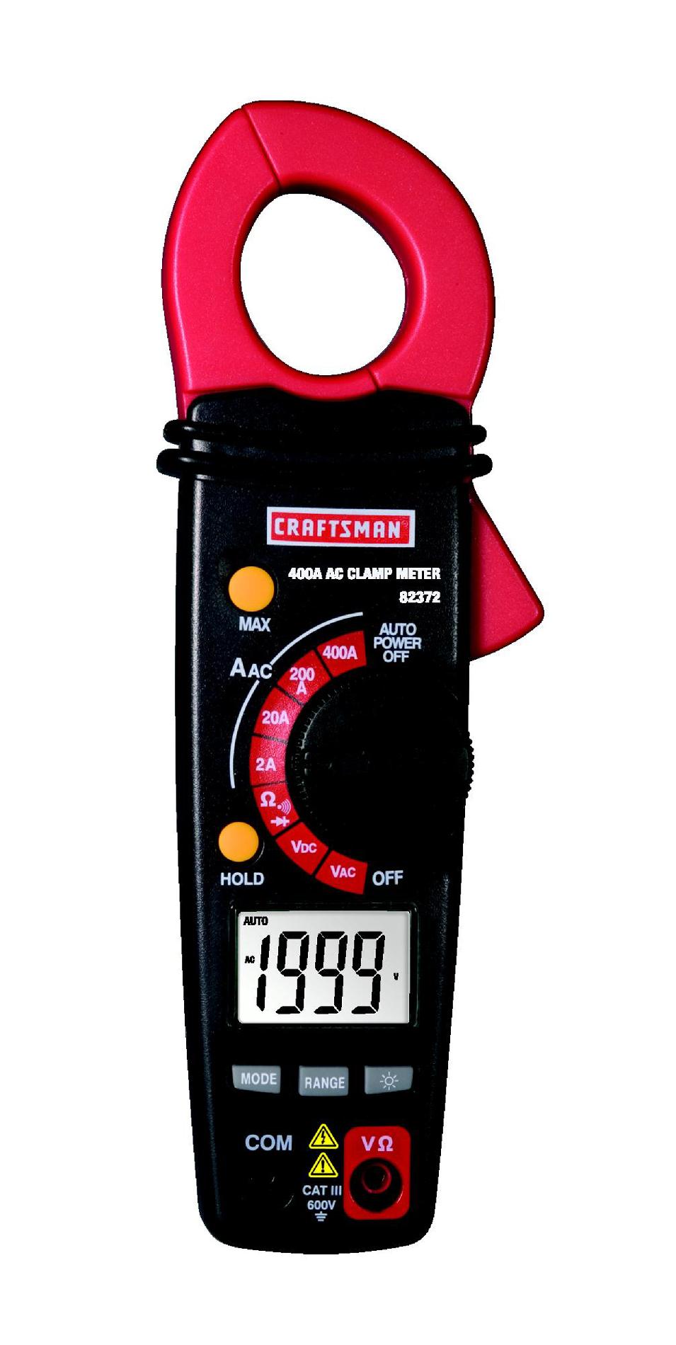 UPC 793950823729 Digital ClampOn Ammeter