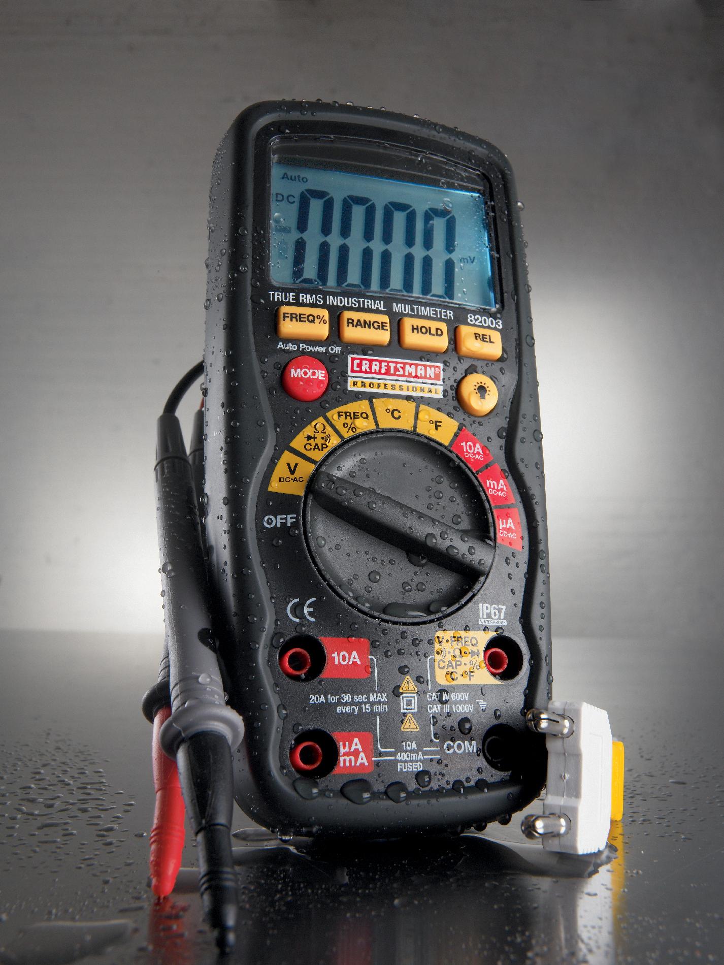 Craftsman Professional True RMS Multimeter Free Shipping New