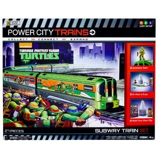 Power Trains Power City Trains TMNT Subway Set - Toys &amp; Games - Trains 