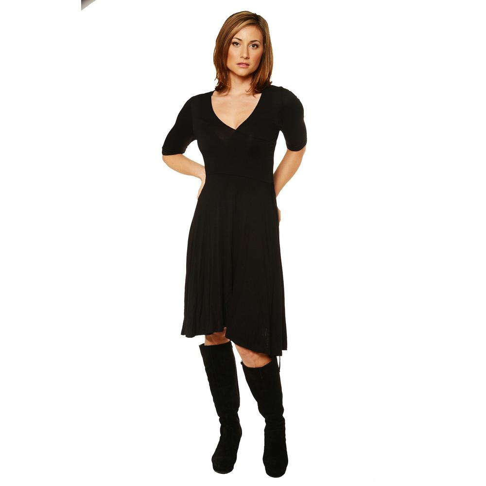 24&#47;7 Comfort Apparel Women's Knee-length Dress