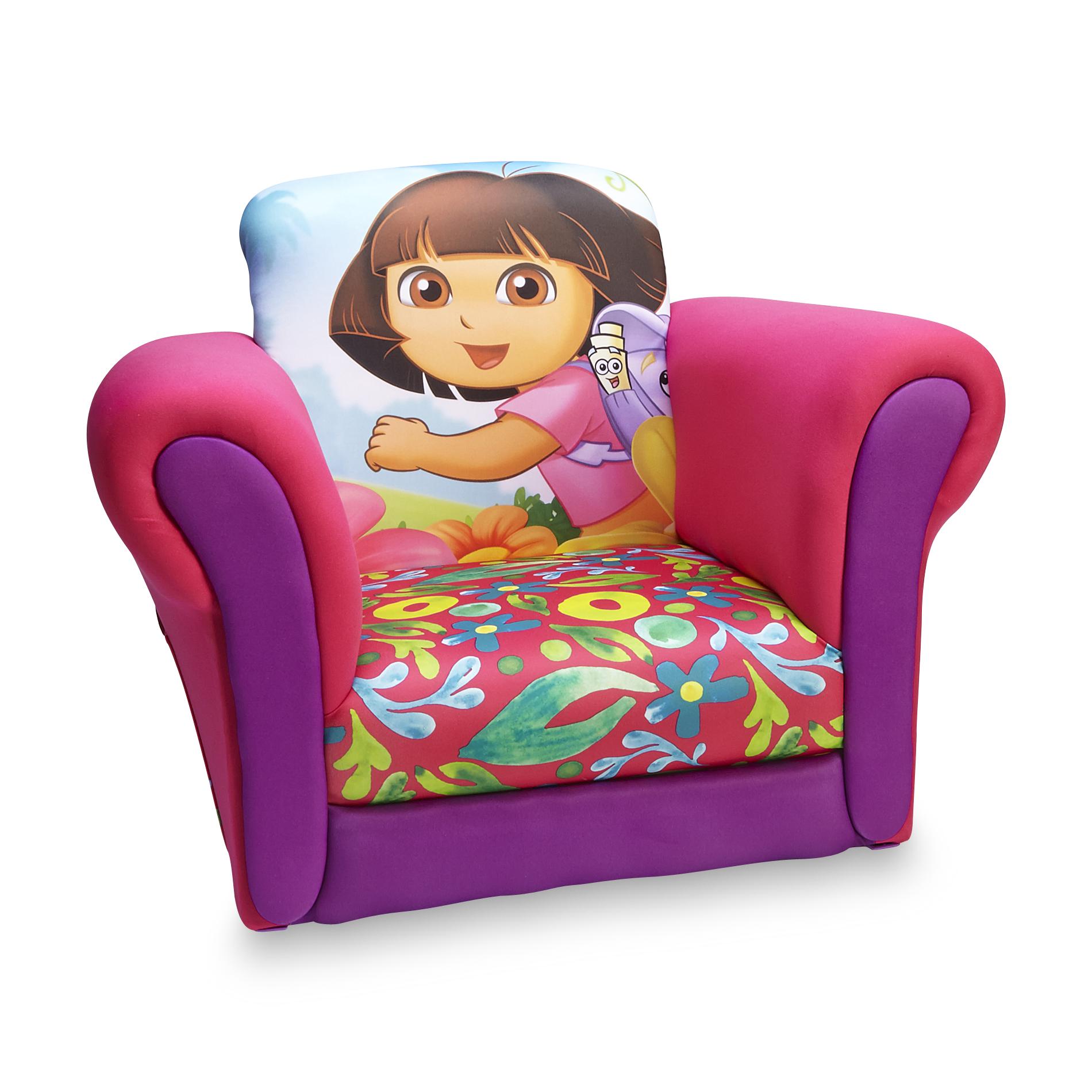 Dora The Explorer Toddler Girl s Upholstered Rocking Chair