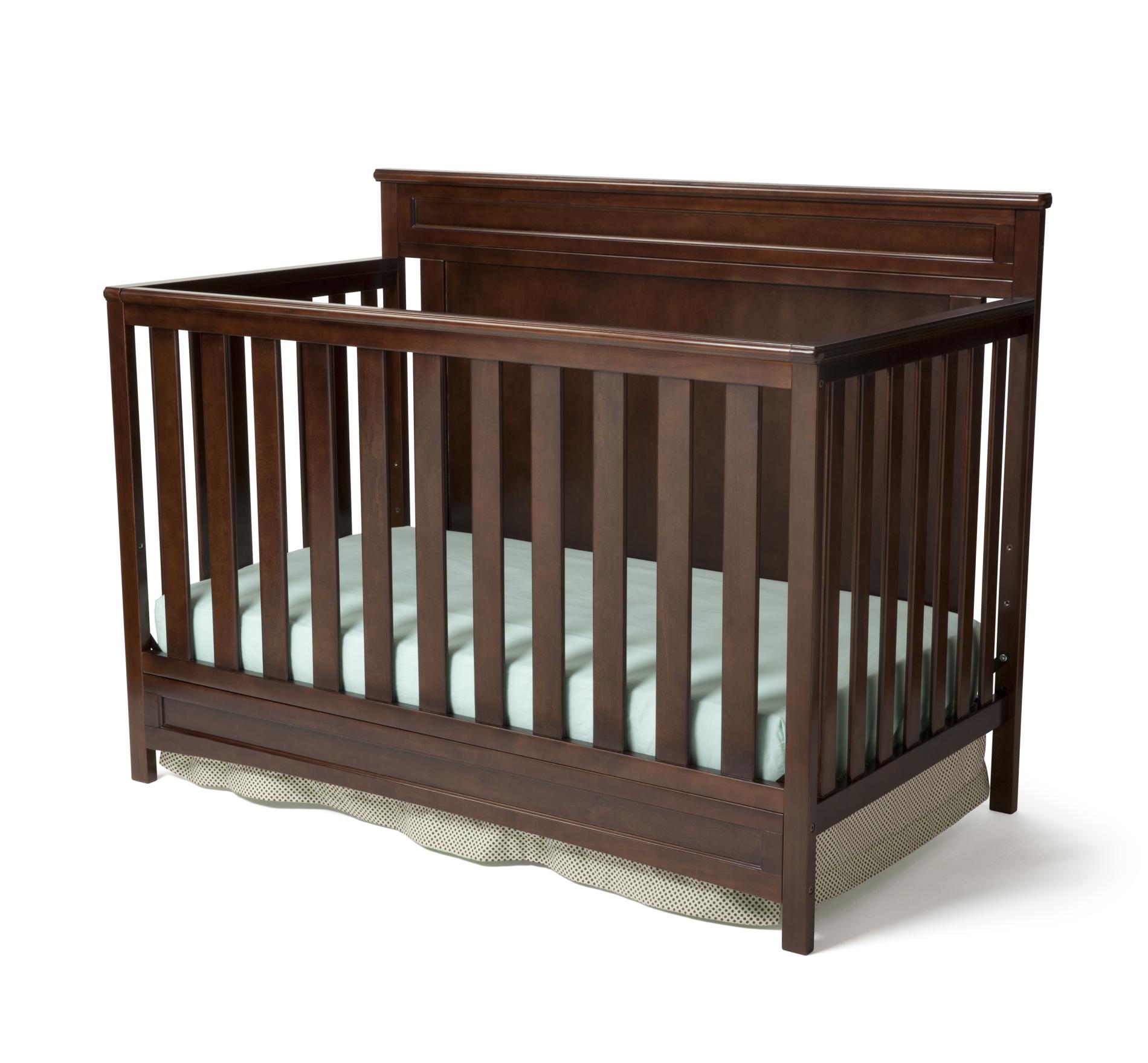 Delta Children Princeton 4-in-1 Fixed Side Convertible ...