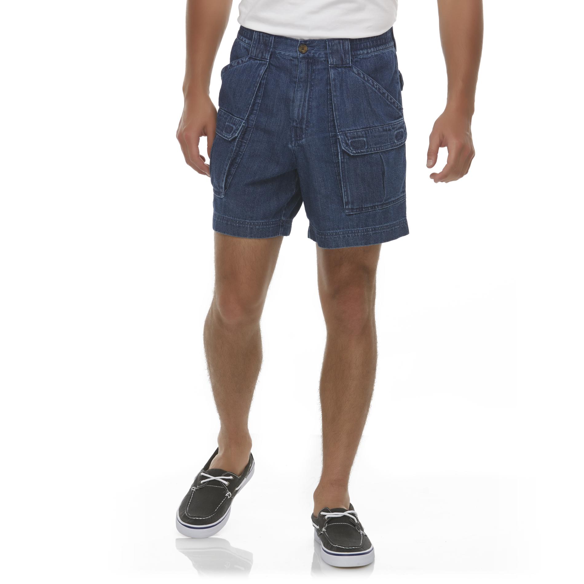 Men's Explorer Denim Cargo Shorts