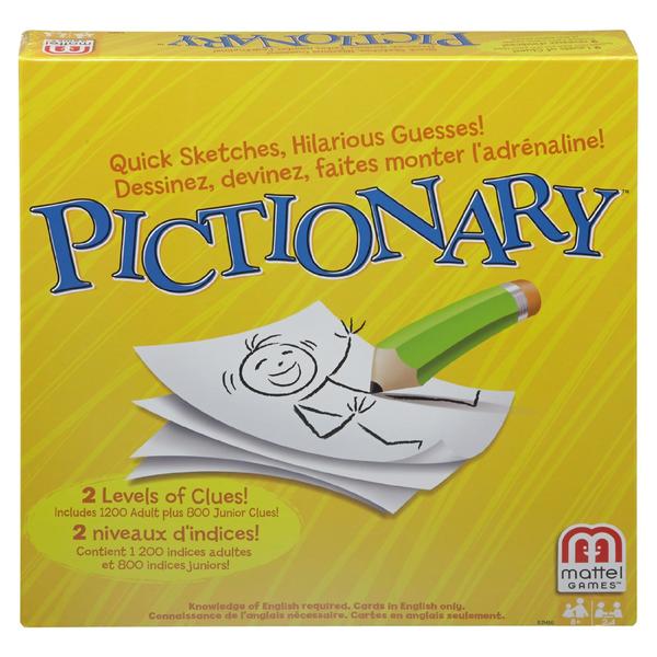 Mattel Pictionary Board Game Toys & Games Family & Board Games
