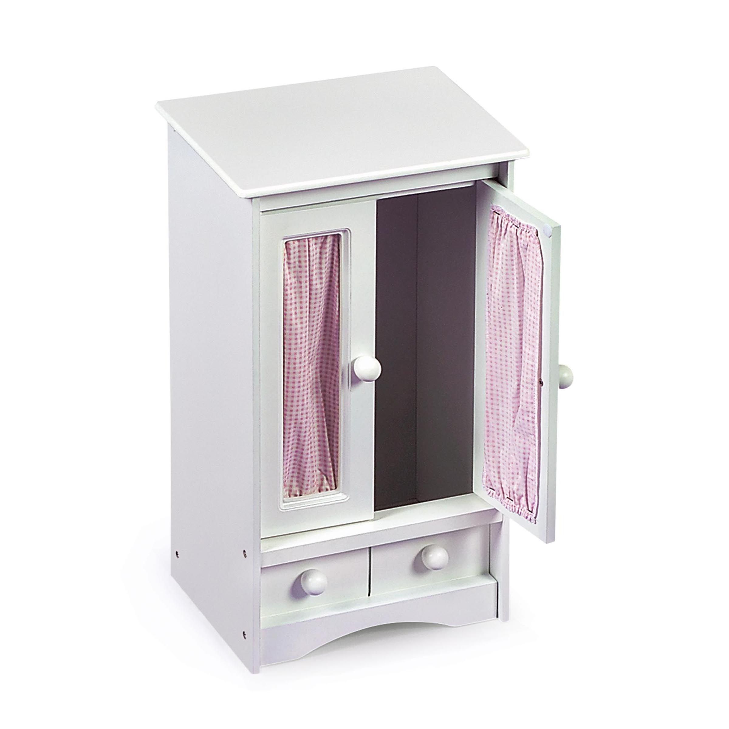 Badger Basket Doll Armoire with Three Hangers - Toys & Games 