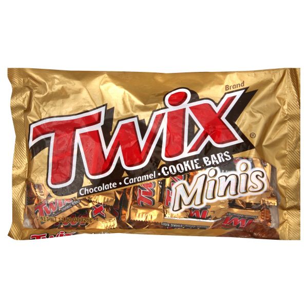 Twix Cookie Bars, Chocolate, Caramel, Minis, 11.5 oz (326 g) at Kmart.com