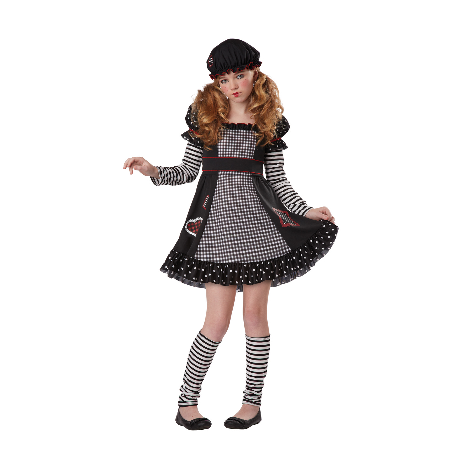 Girls' Gothic Doll Halloween Costume