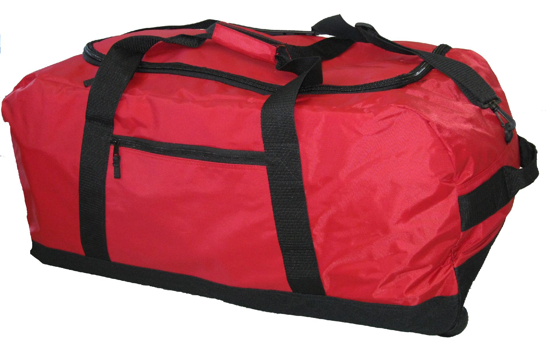 Light weight 30 " Duffle on inline wheels with top circular opening