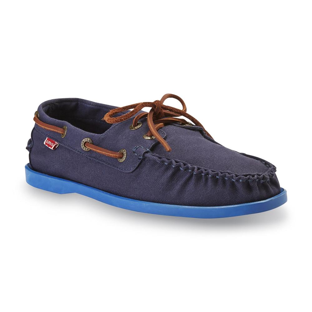 Levi's Men's Parker Energy Navy/Royal Blue Boat Shoe