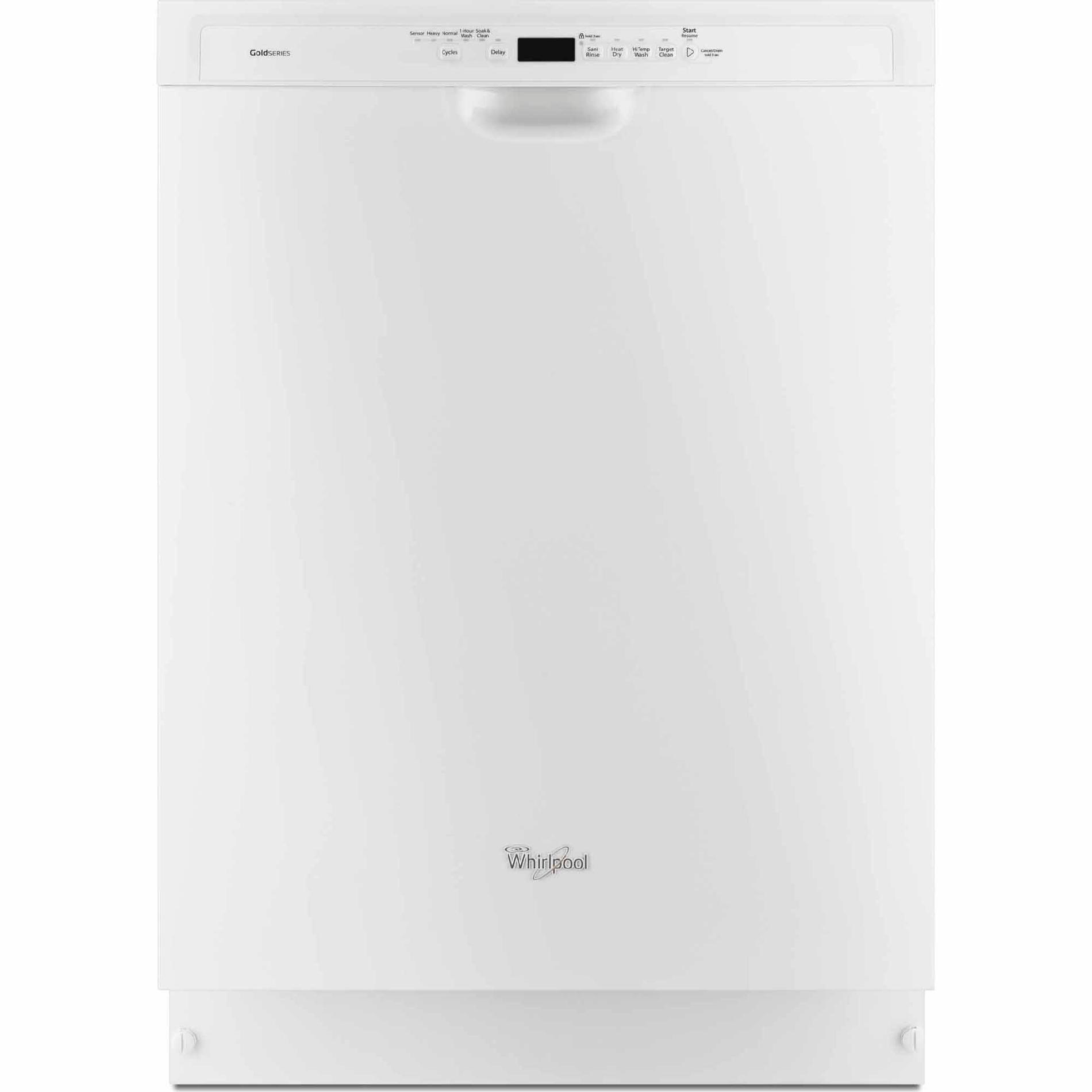 Whirlpool WDF760SADW Dishwasher w\/ TargetClean Option - White