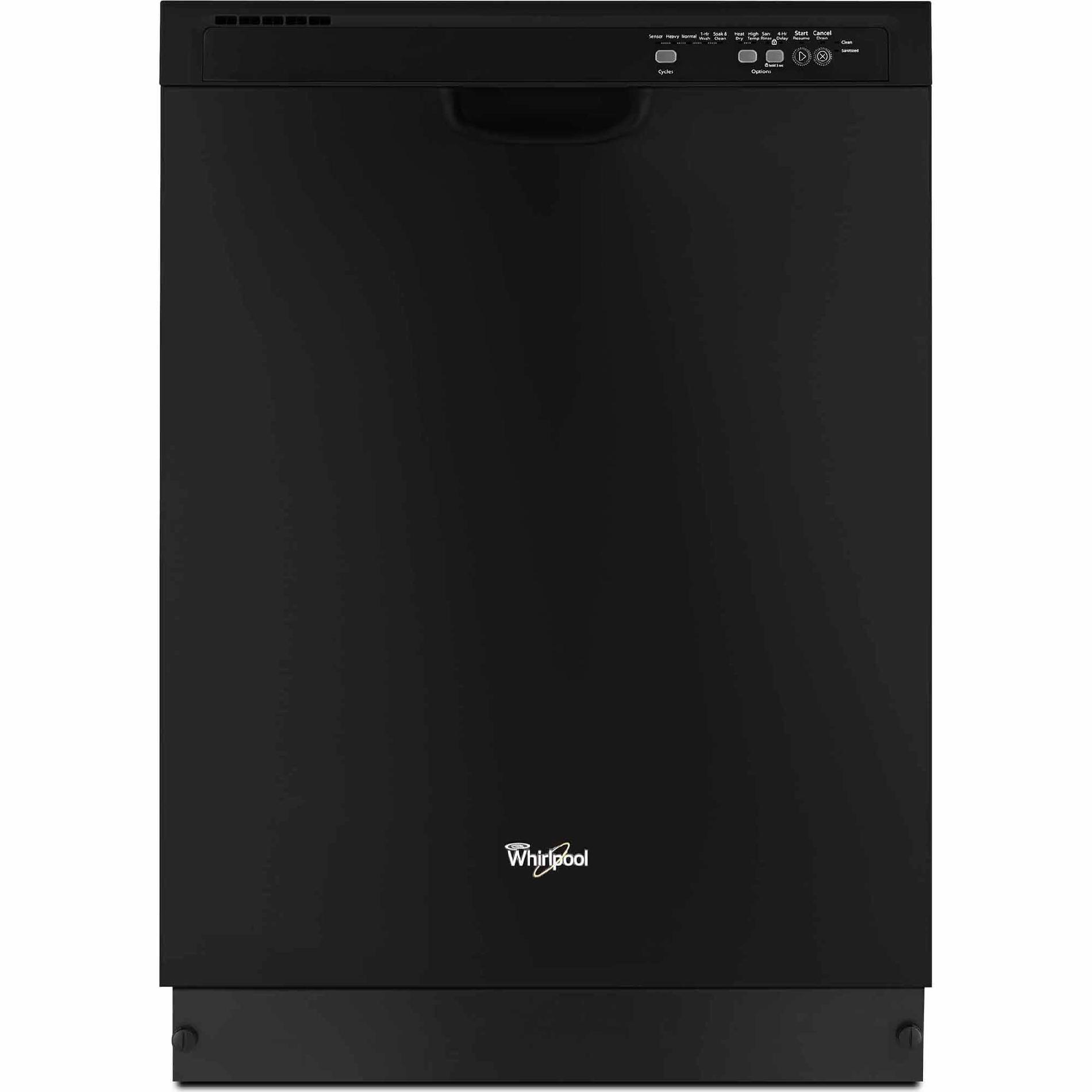 Whirlpool Dishwasher w\/ Sensor Cycle - Black - WDF540PADB