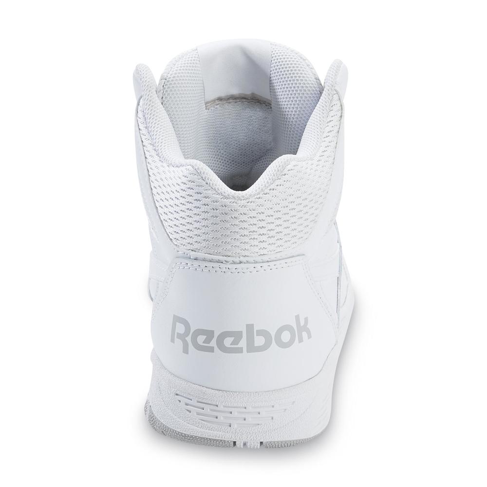 Men's BB4500 White HighTop Basketball Shoe Extra Wide Width
