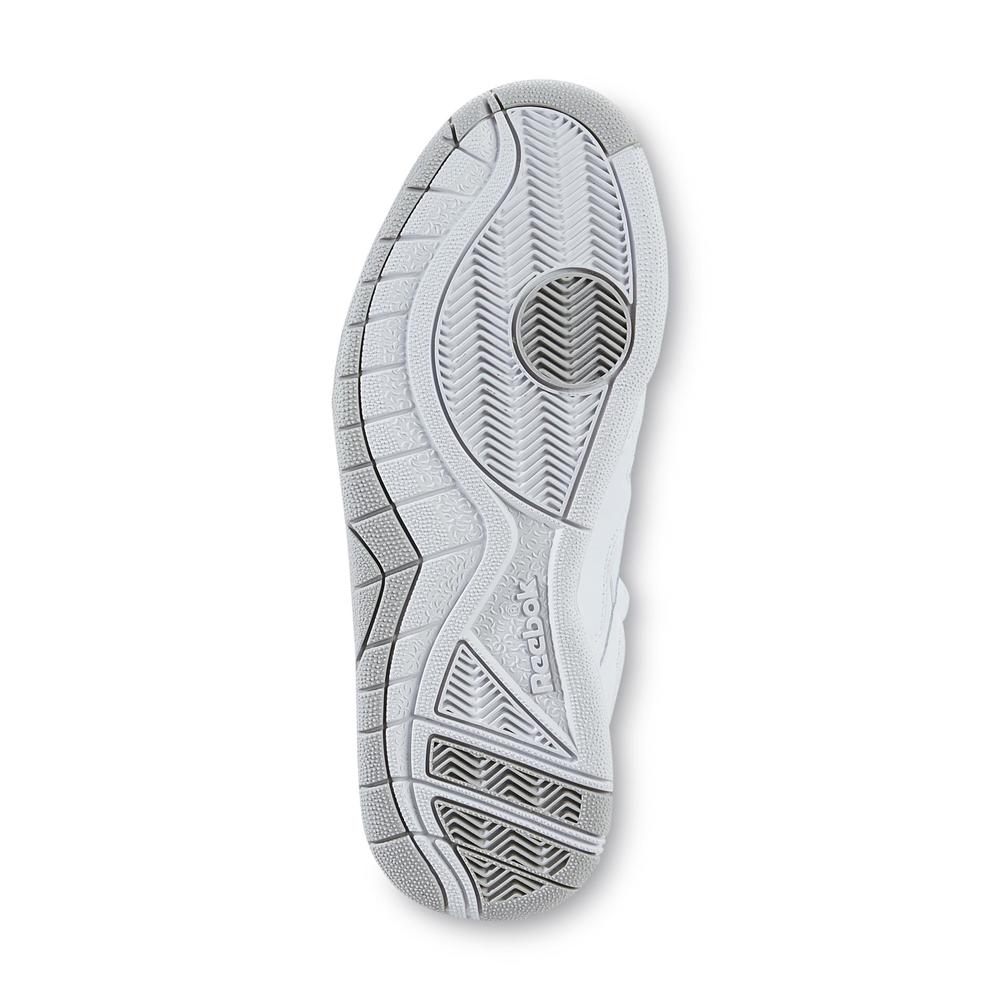 Men's BB4500 White HighTop Basketball Shoe Extra Wide Width