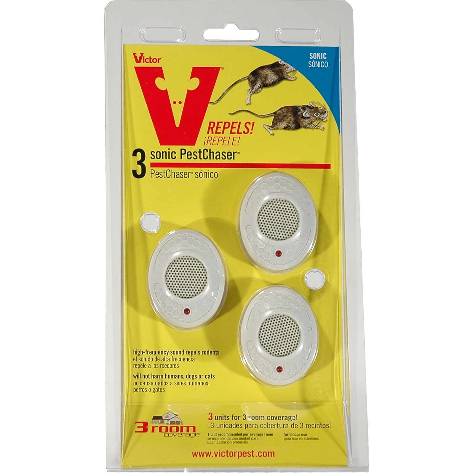 Victor Electronic Sonic Repler Pest Chaser 3 Count at Sears.com