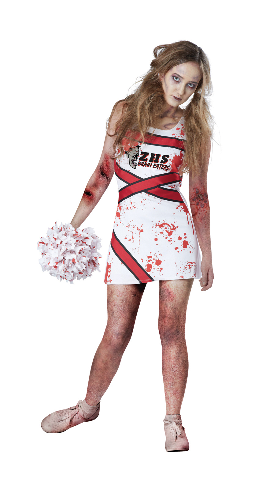 Upc 019519095872 Totally Ghoul Teen Zombie Cheerleader Halloween Costume Upcitemdb Com