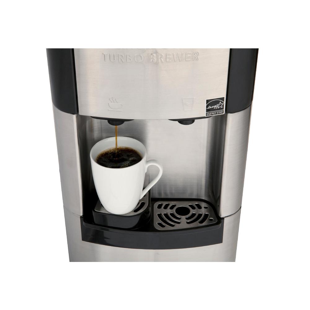 Estratto 8LCH-KK-SSF Cold and Hot  Self Cleaning  Stainless Steel Water Cooler/K-Cup&#174; Coffee Maker