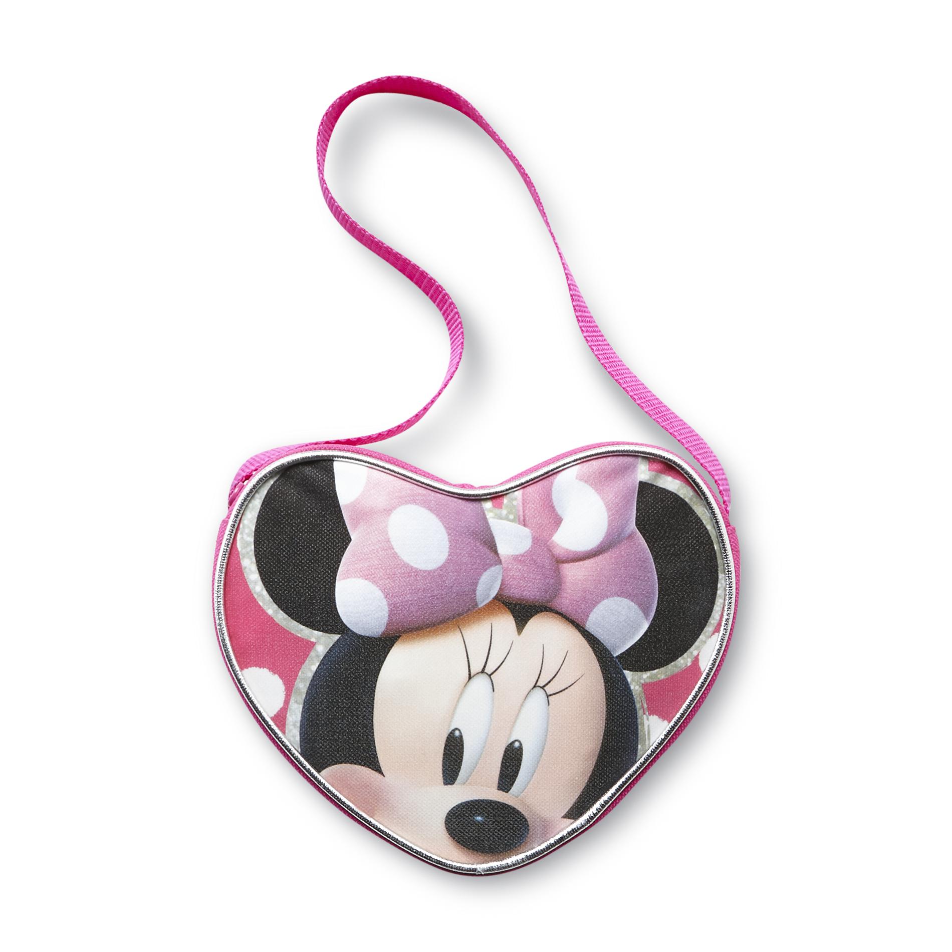 Disney Minnie Mouse Girl's HeartShaped Purse