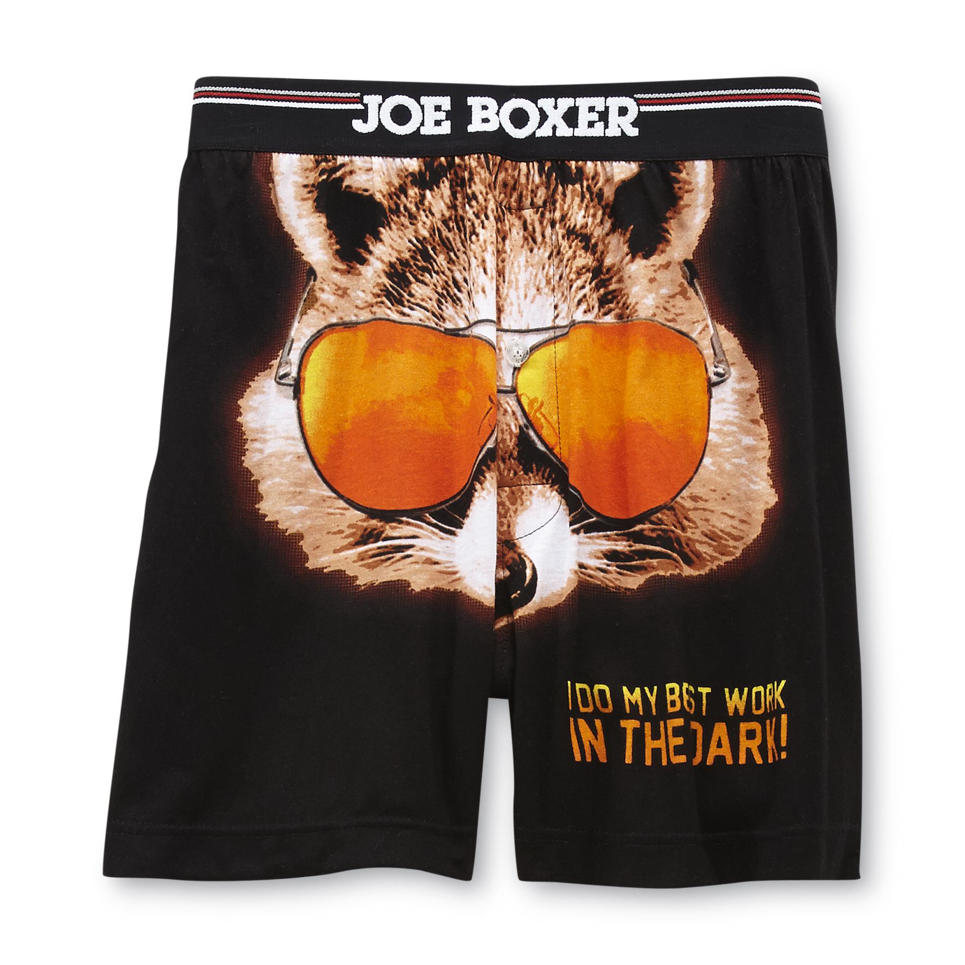 Joe Boxer Men's Boxer Shorts Raccoon