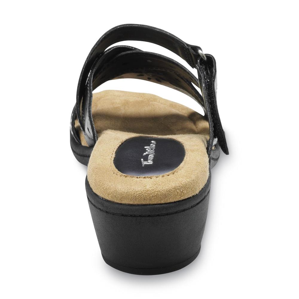 Women's Warner Black Comfort Sandal