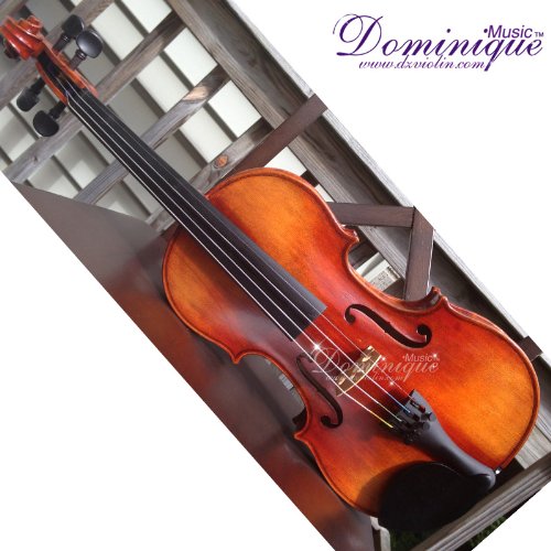 Violin #5011 Full Size 4/4 Professional Handmade Violin Flower Inlay