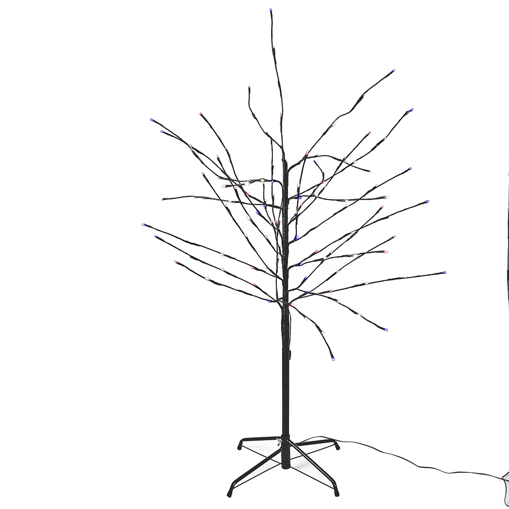6' Multi Twinkle LED Tree