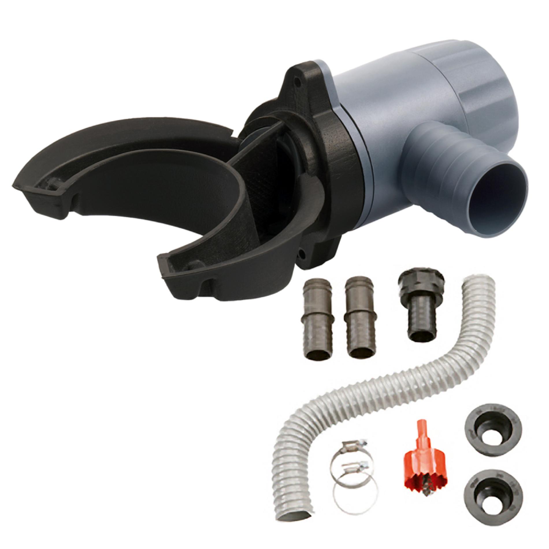 503073 Universal Rain Barrel Downspout Connection Kit Shop Your Way