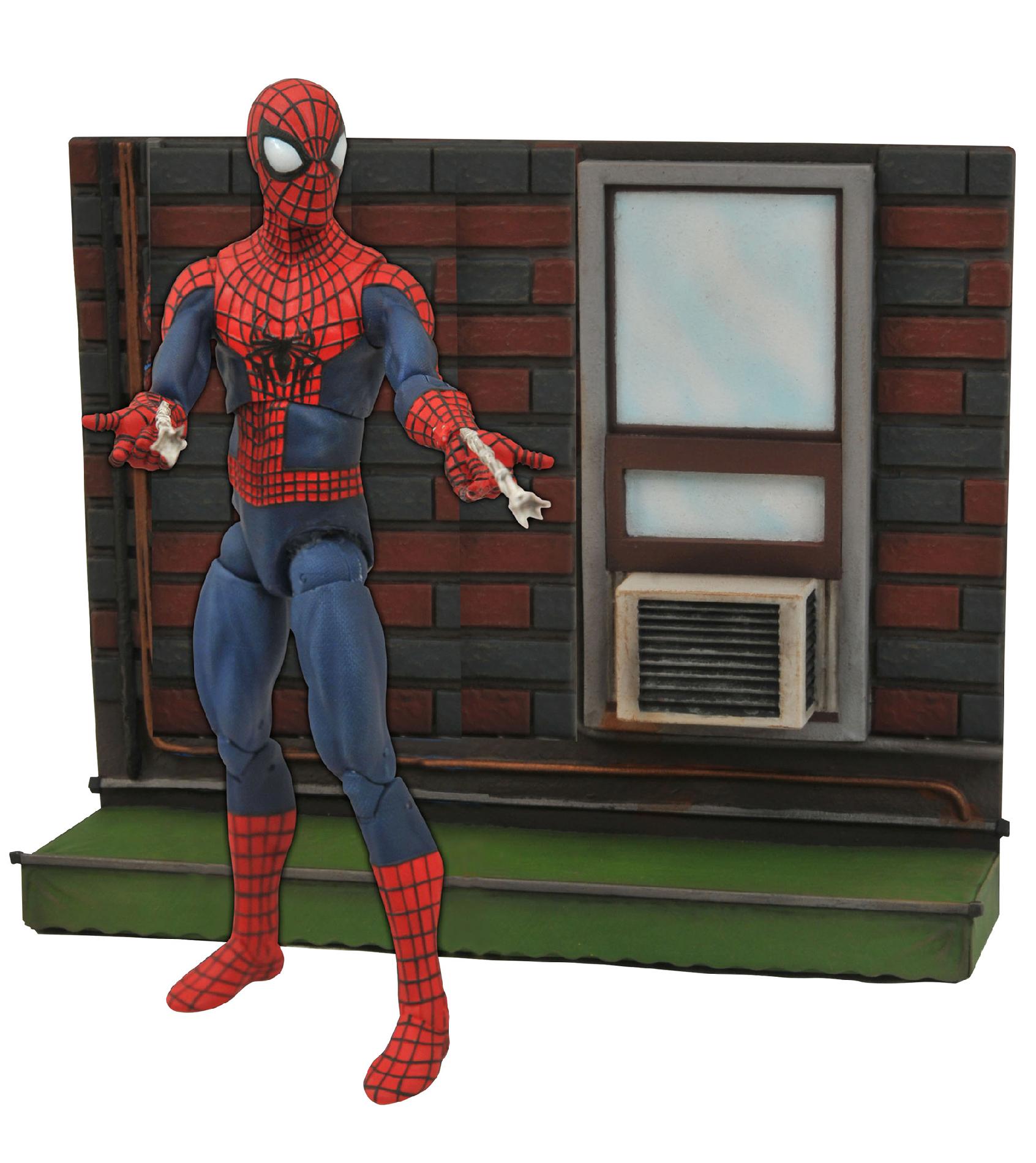 Diamond Select Toys Marvel Select Amazing Spider-Man 2 Action Figure With Base