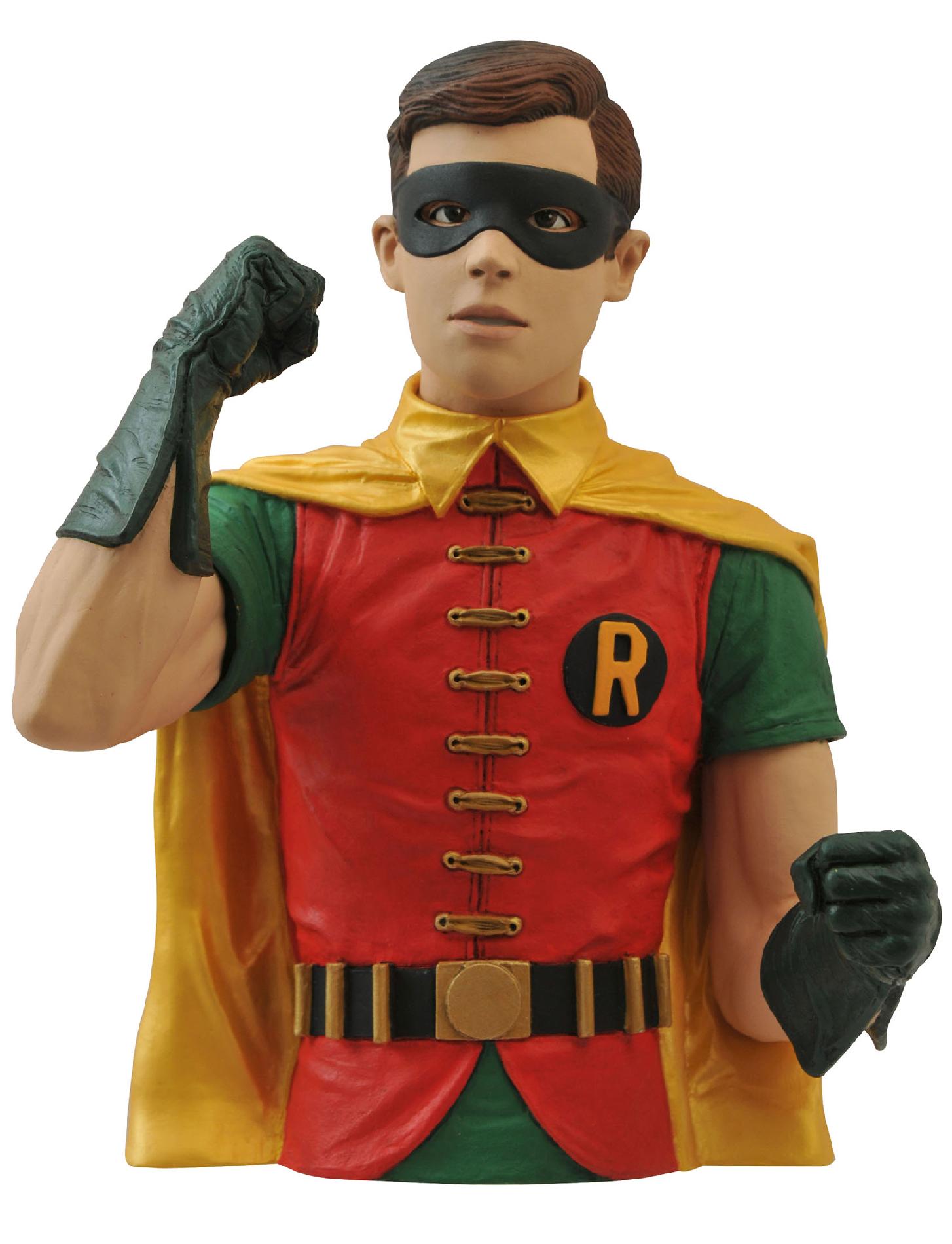 Diamond Select Toys Marvel Batman 1966 Robin Bust Bank