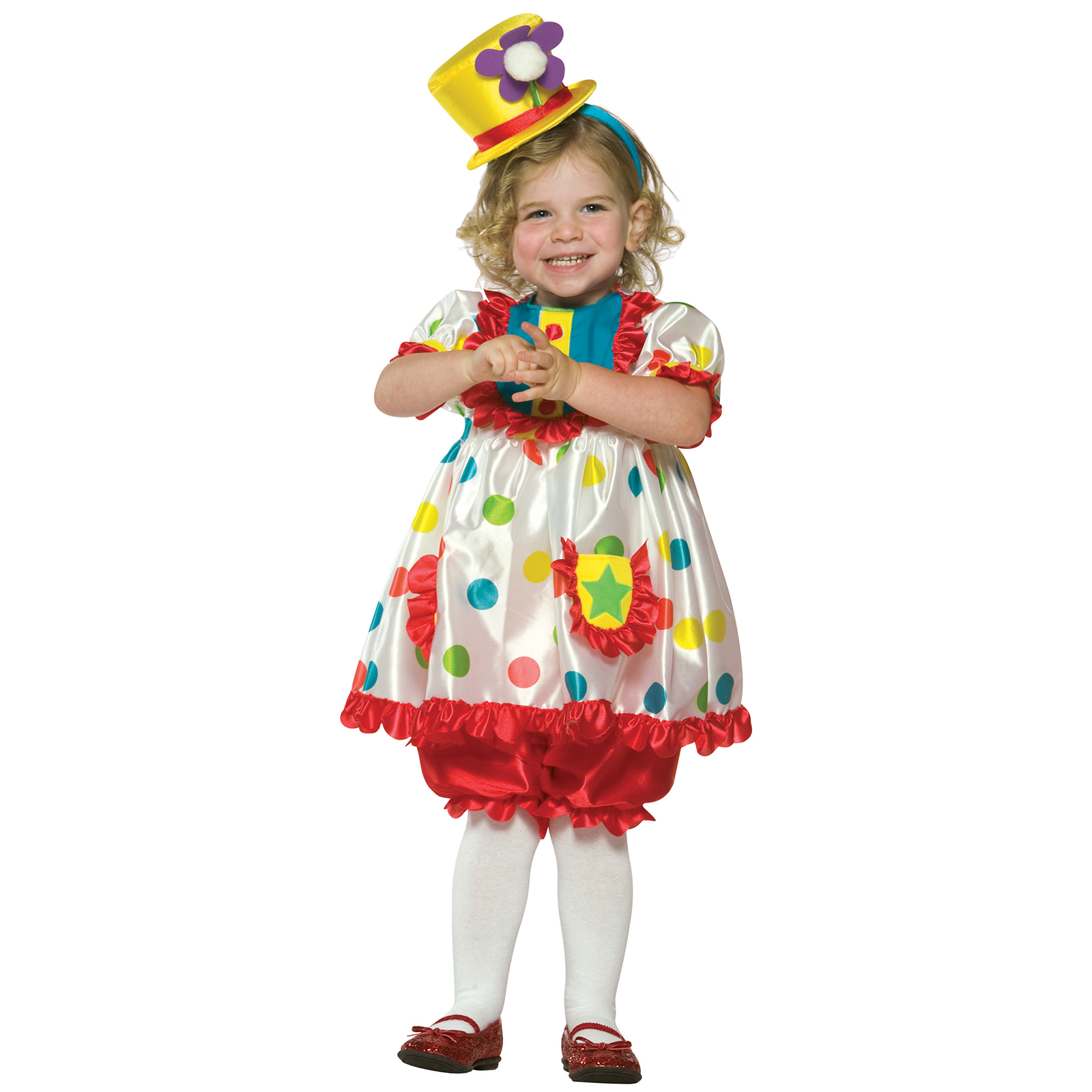 Clown Girl 3-4T Size: 3T