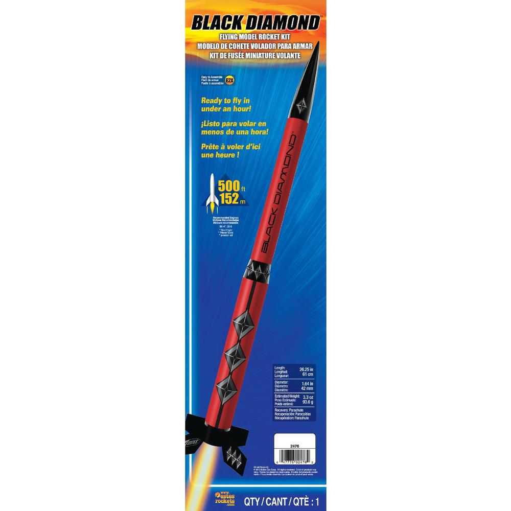 Estes Black Diamond Model Rocket Kit