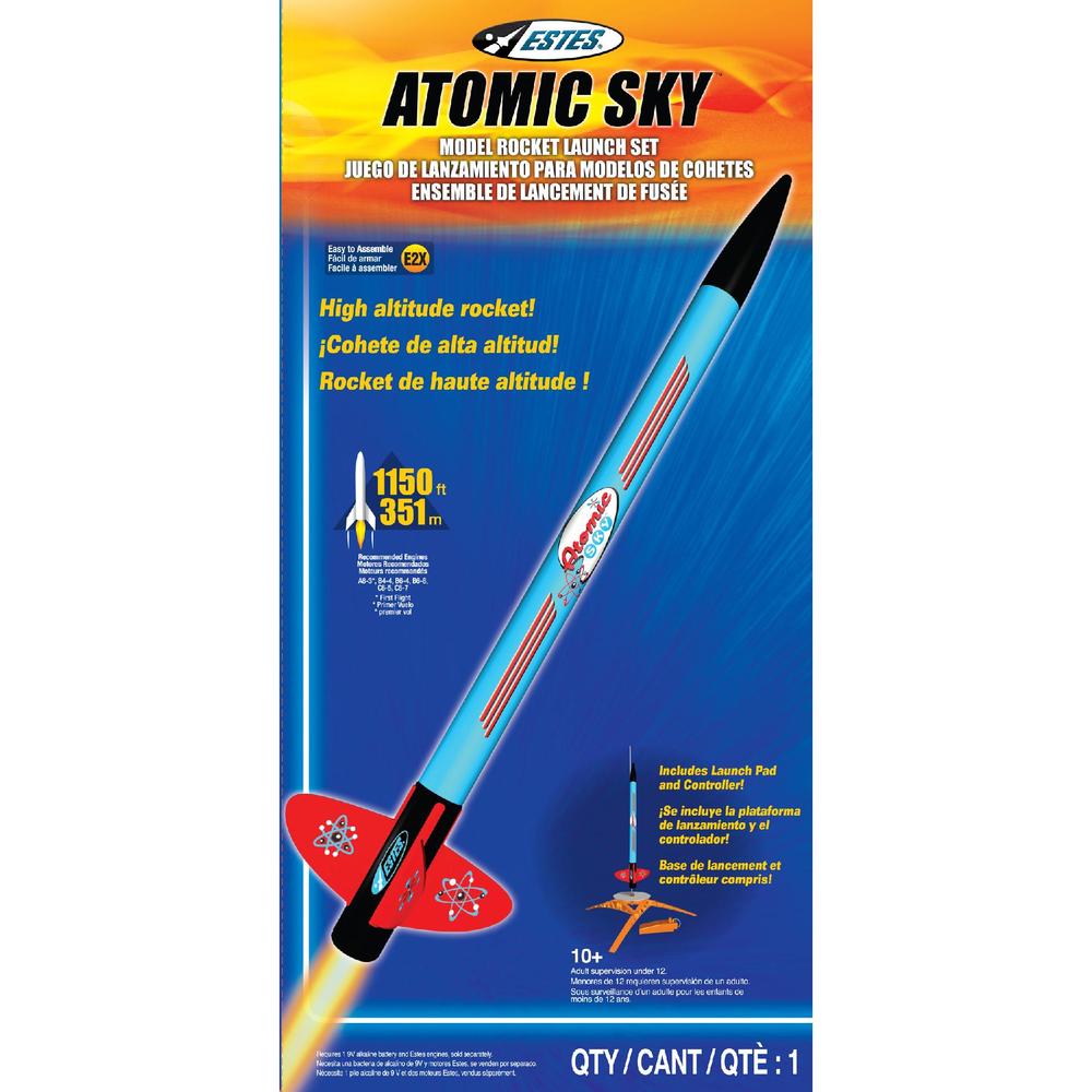 Estes Atomic Sky Model Rocket Launch Set