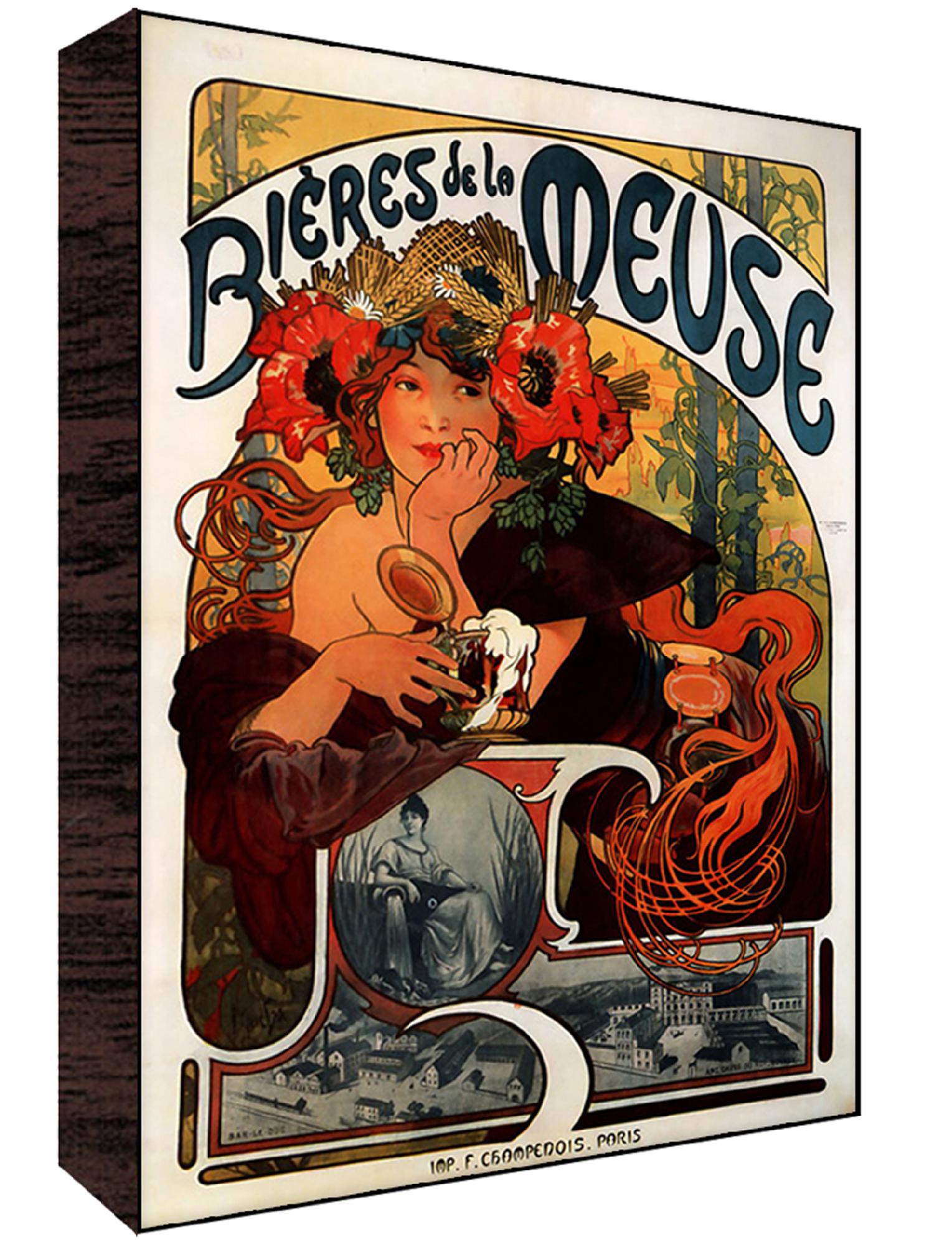 Meuse Poster Wood Art
