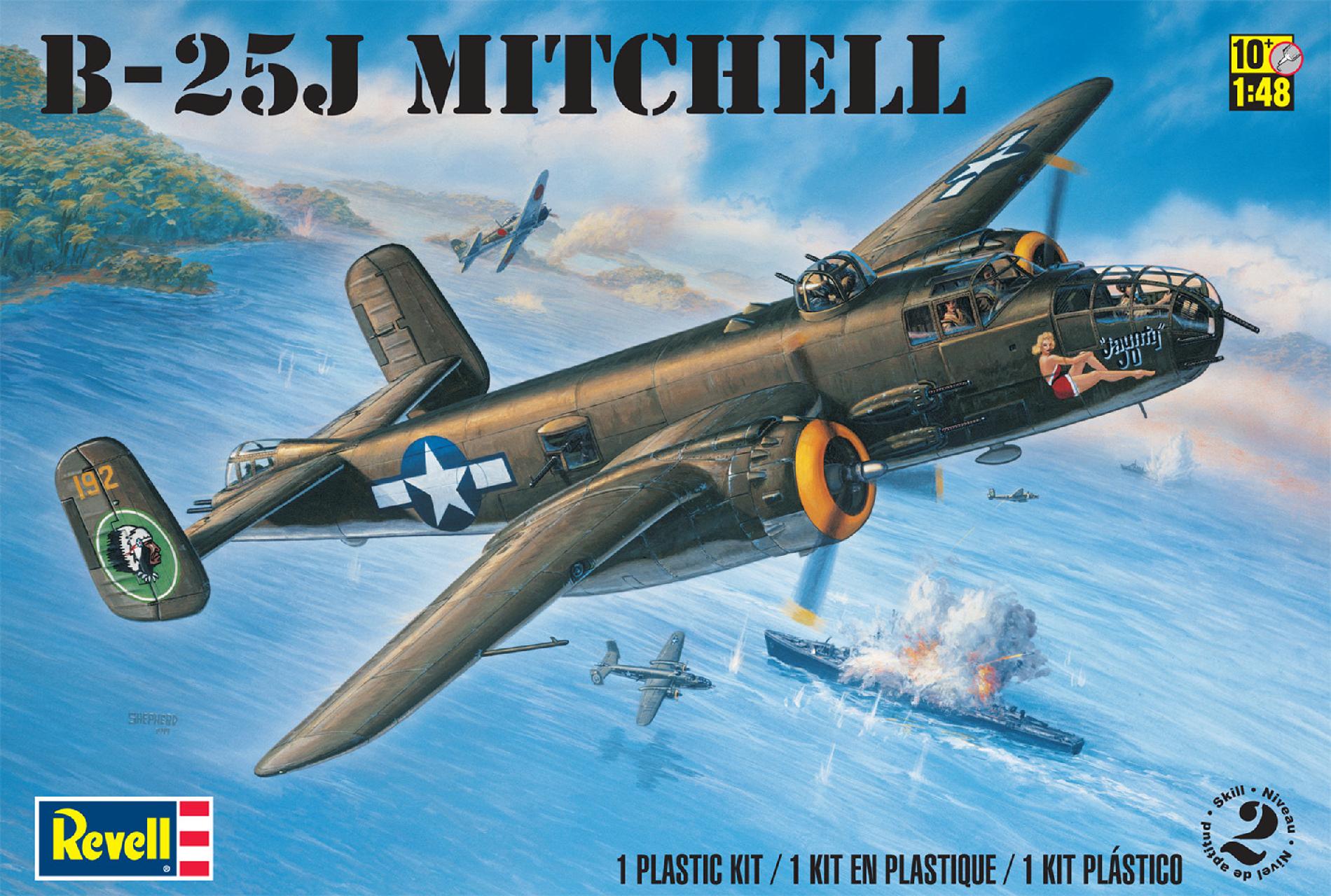 Revell 1:48 Scale B25J Mitchell Model Kit