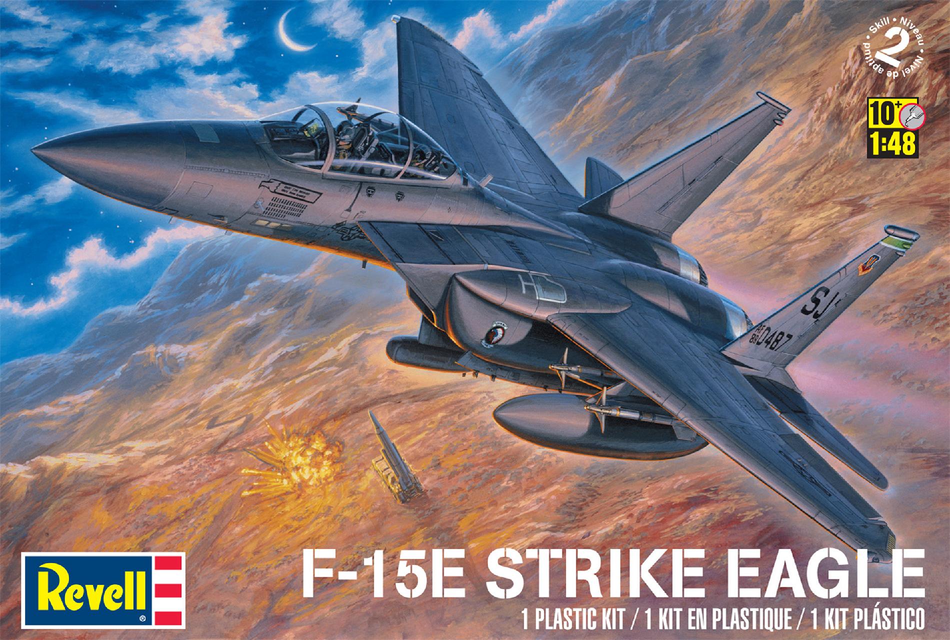 Revell 1:48 Scale F15E Strike Eagle Model Kit