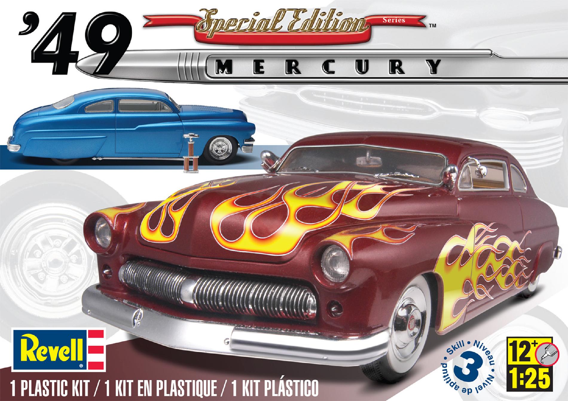 Revell 1:25 Scale '49 Mercury Custom Coupe Model Kit