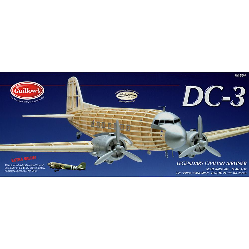 Guillow's Douglas DC-3 Model Kit