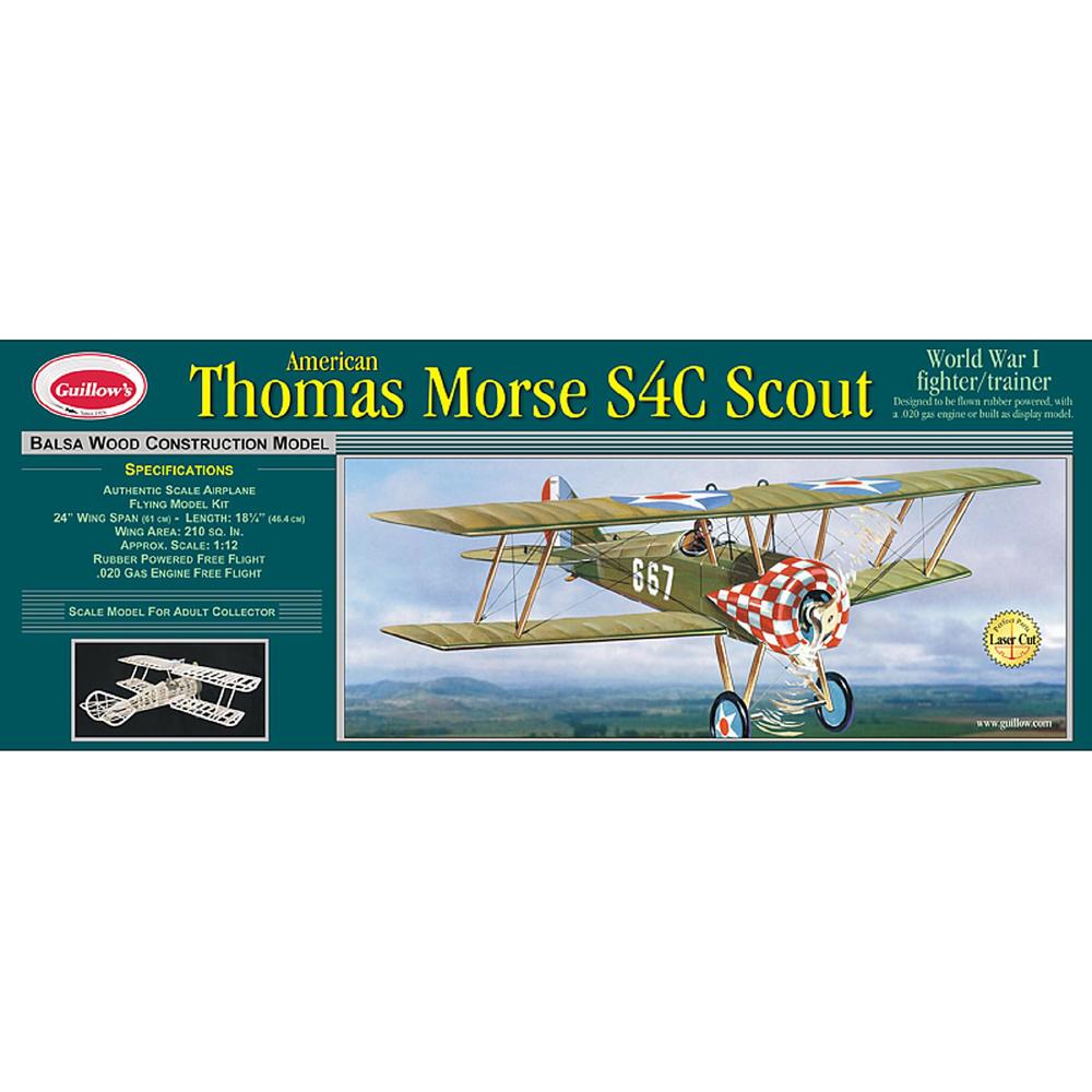Guillow's Thomas Morse Scout Laser Cut Model Kit